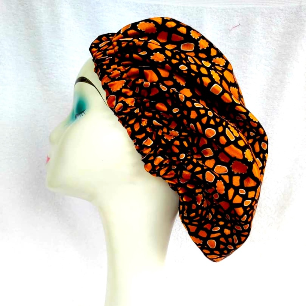Beautiful   Dual use hair bonnet